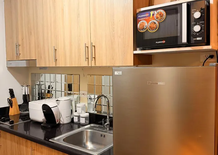 アパートホテル Relaxing 1br Near Moa & Naia With Wifi, Ps4, Karaoke