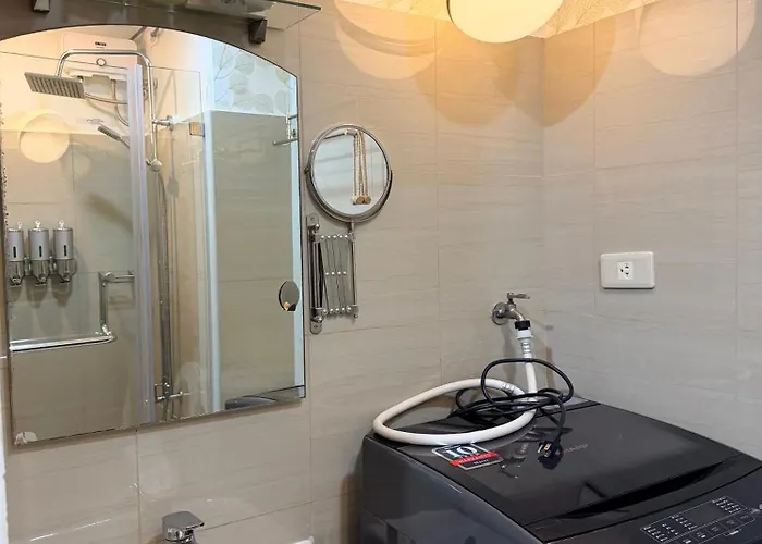 Relaxing 1br Near Moa & Naia With Wifi, Ps4, Karaoke アパートホテル